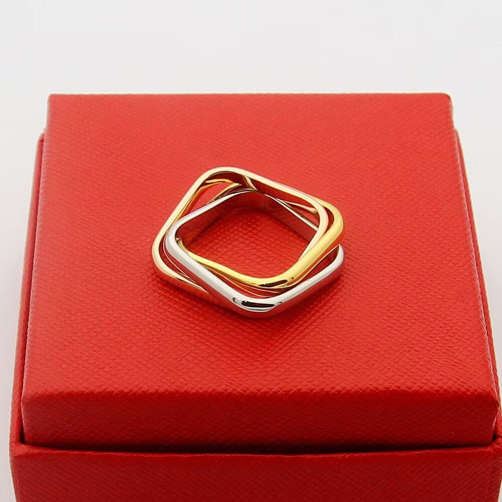 [Ornora Jewelry]TRINITY 3.5MM CUSHION RING COLLECTION