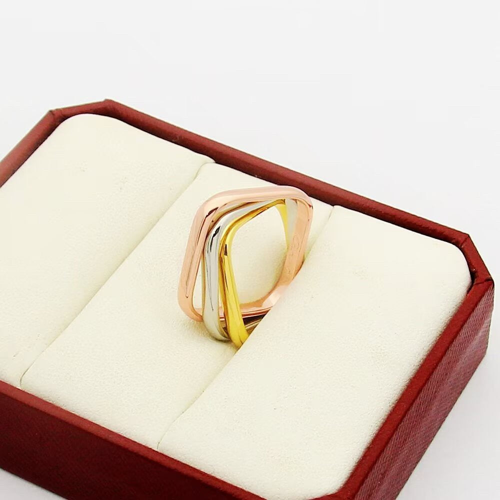 [Ornora Jewelry]TRINITY 3.5MM CUSHION RING COLLECTION