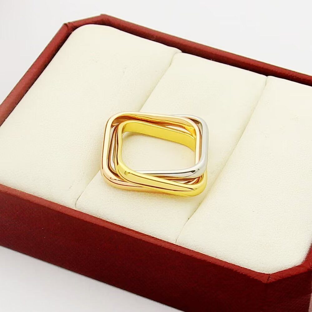 [Ornora Jewelry]TRINITY 3.5MM CUSHION RING COLLECTION