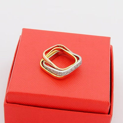 [Ornora Jewelry]TRINITY 3.5MM CUSHION RING COLLECTION