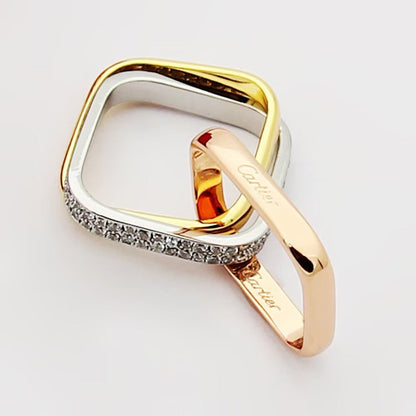 [Ornora Jewelry]TRINITY 3.5MM CUSHION RING COLLECTION