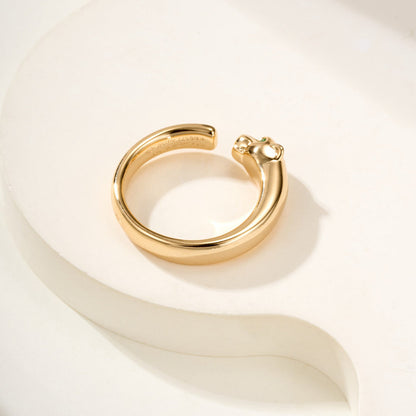 [Ornora Jewelry]PANTHERE NO DIAMOND SMALL RING