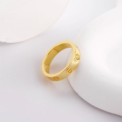 [Ornora Jewelry]LOVE RING 3.6 MM NO DIAMOND