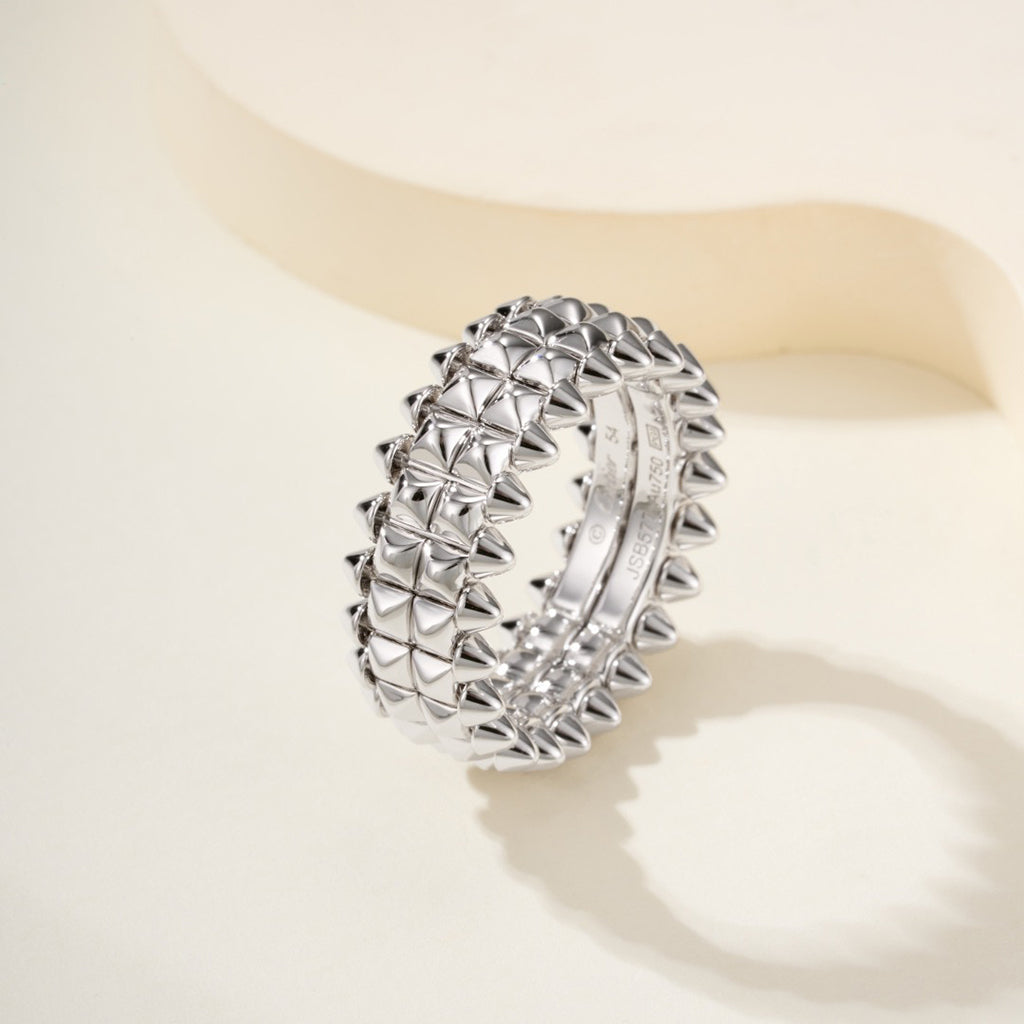[Ornora Jewelry]CLASH 9.2MM DOUBLE ROW RING