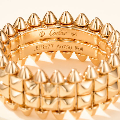 [Ornora Jewelry]CLASH 9.2MM DOUBLE ROW RING