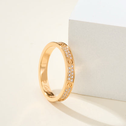 [Ornora Jewelry]LOVE RING 2.65MM DIAMOND