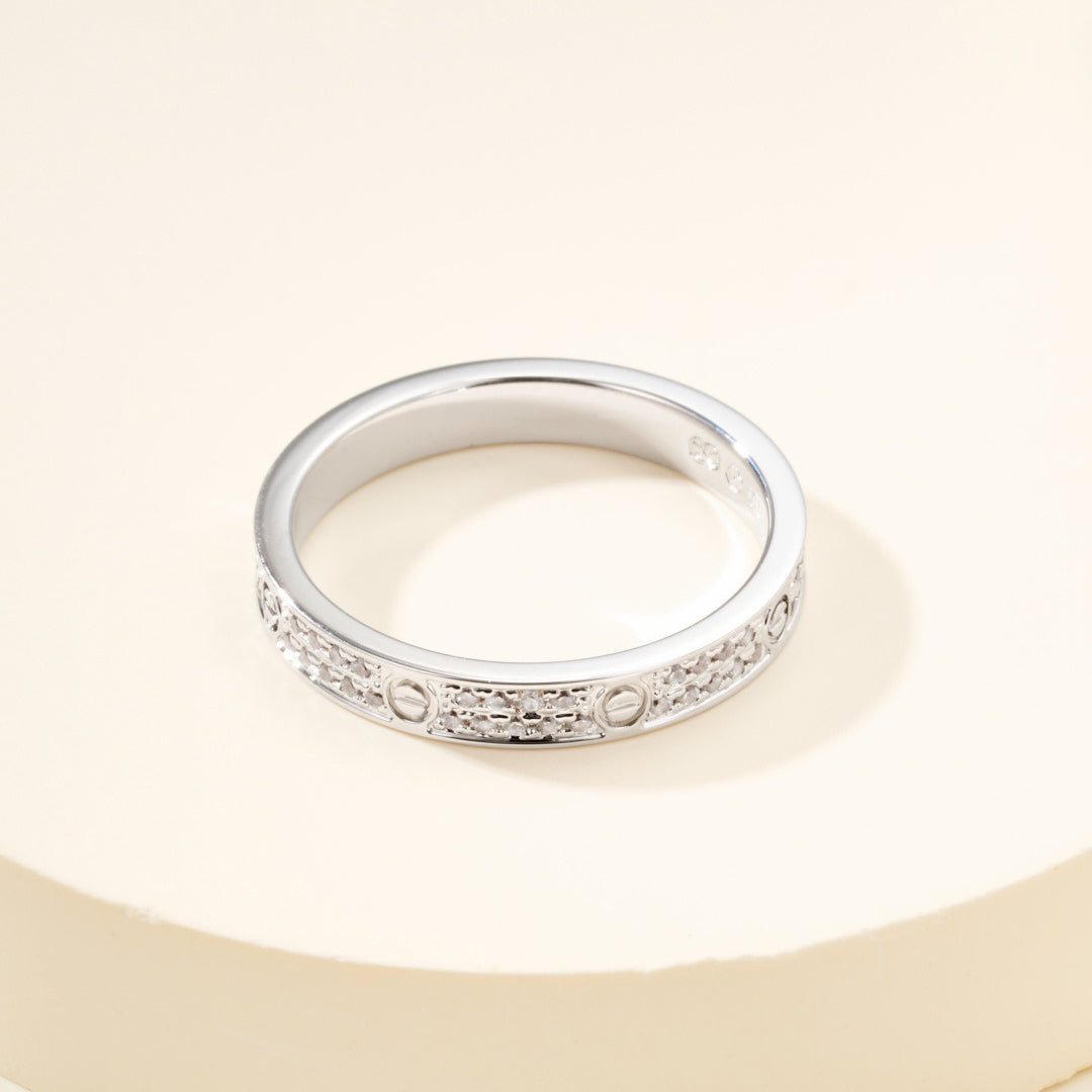 [Ornora Jewelry]LOVE RING 2.65MM DIAMOND