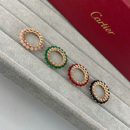 [Ornora Jewelry]CLASH 7.9MM AGATE CHALCEDONY RING