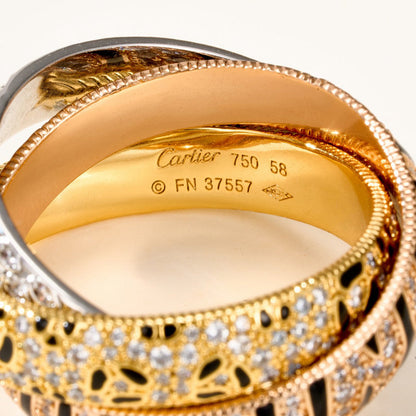 [Ornora Jewelry]TRINITY  RING LEOPARD PRINT