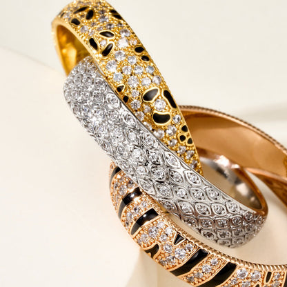 [Ornora Jewelry]TRINITY  RING LEOPARD PRINT