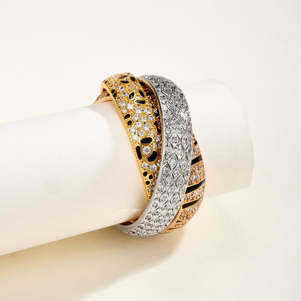 [Ornora Jewelry]TRINITY  RING LEOPARD PRINT