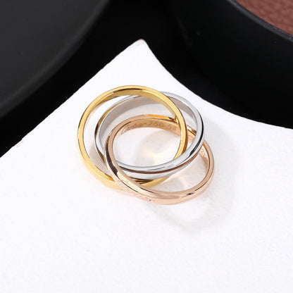 [Ornora Jewelry]TRINITY 3.2MM RING COLLECTION