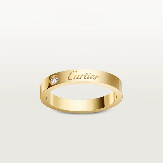 [Ornora Jewelry]LOVE RING 4MM 1 DIAMOND