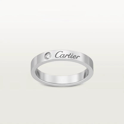 [Ornora Jewelry]LOVE RING 4MM 1 DIAMOND