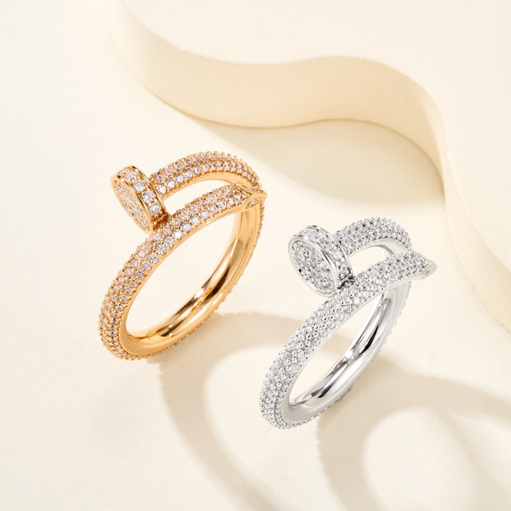 [Ornora Jewelry]JUSTE RING 2.6MM FULL DIAMOND