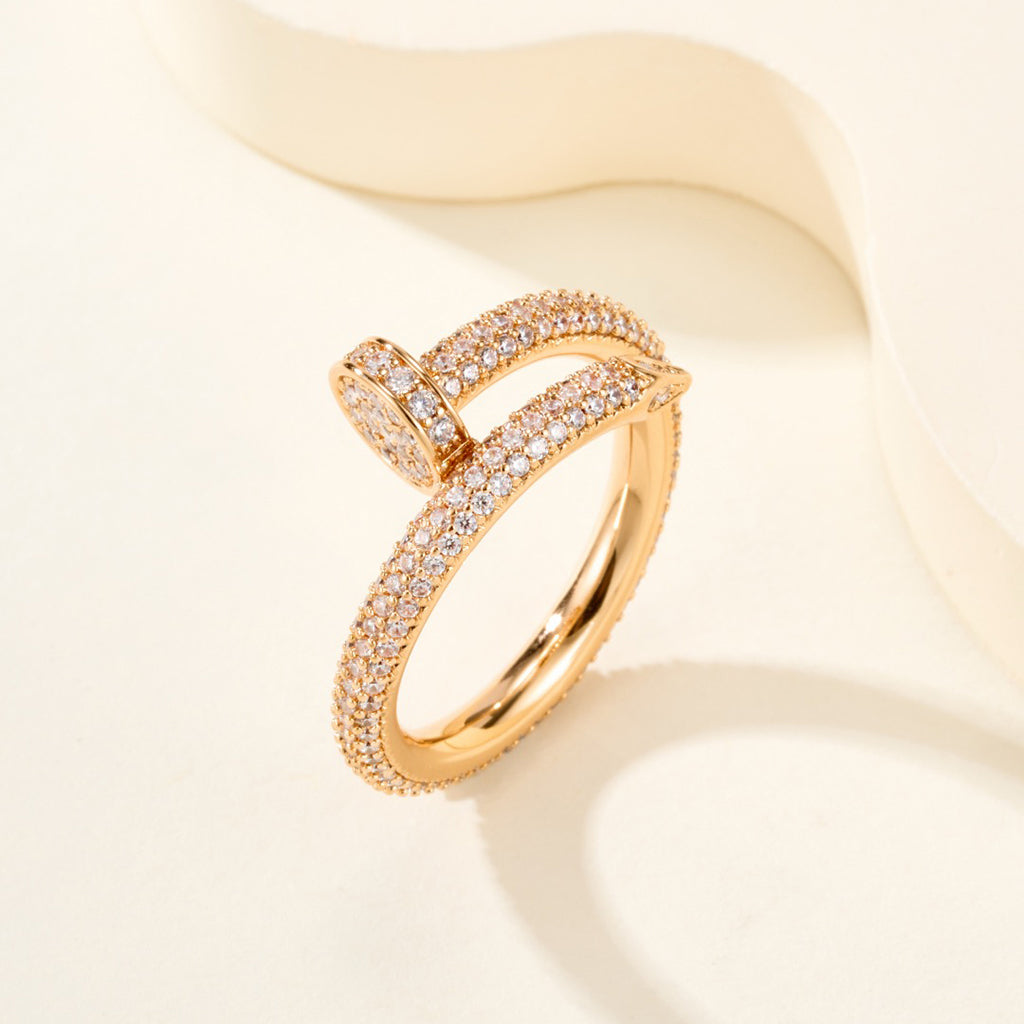 [Ornora Jewelry]JUSTE RING 2.6MM FULL DIAMOND