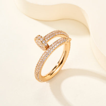 [Ornora Jewelry]JUSTE RING 2.6MM FULL DIAMOND
