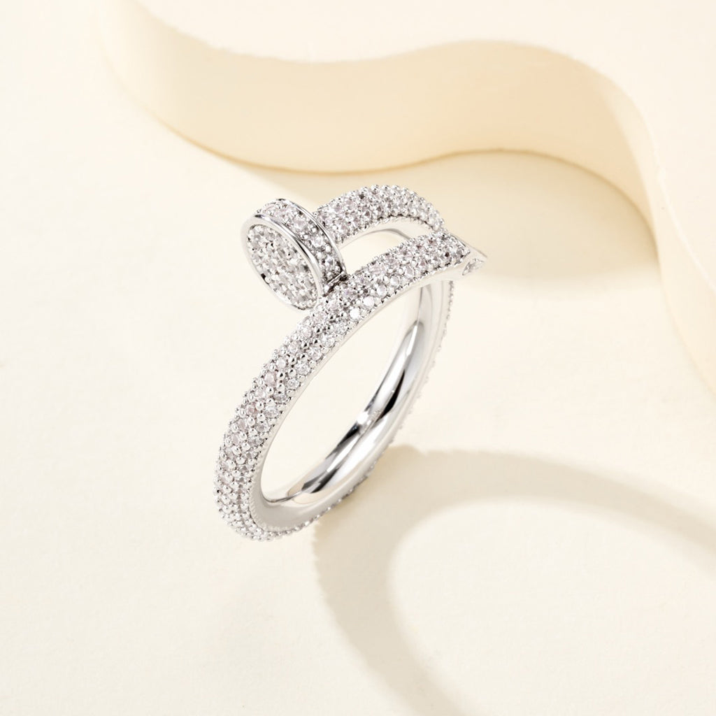 [Ornora Jewelry]JUSTE RING 2.6MM FULL DIAMOND