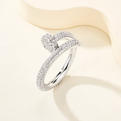 [Ornora Jewelry]JUSTE RING 2.6MM FULL DIAMOND
