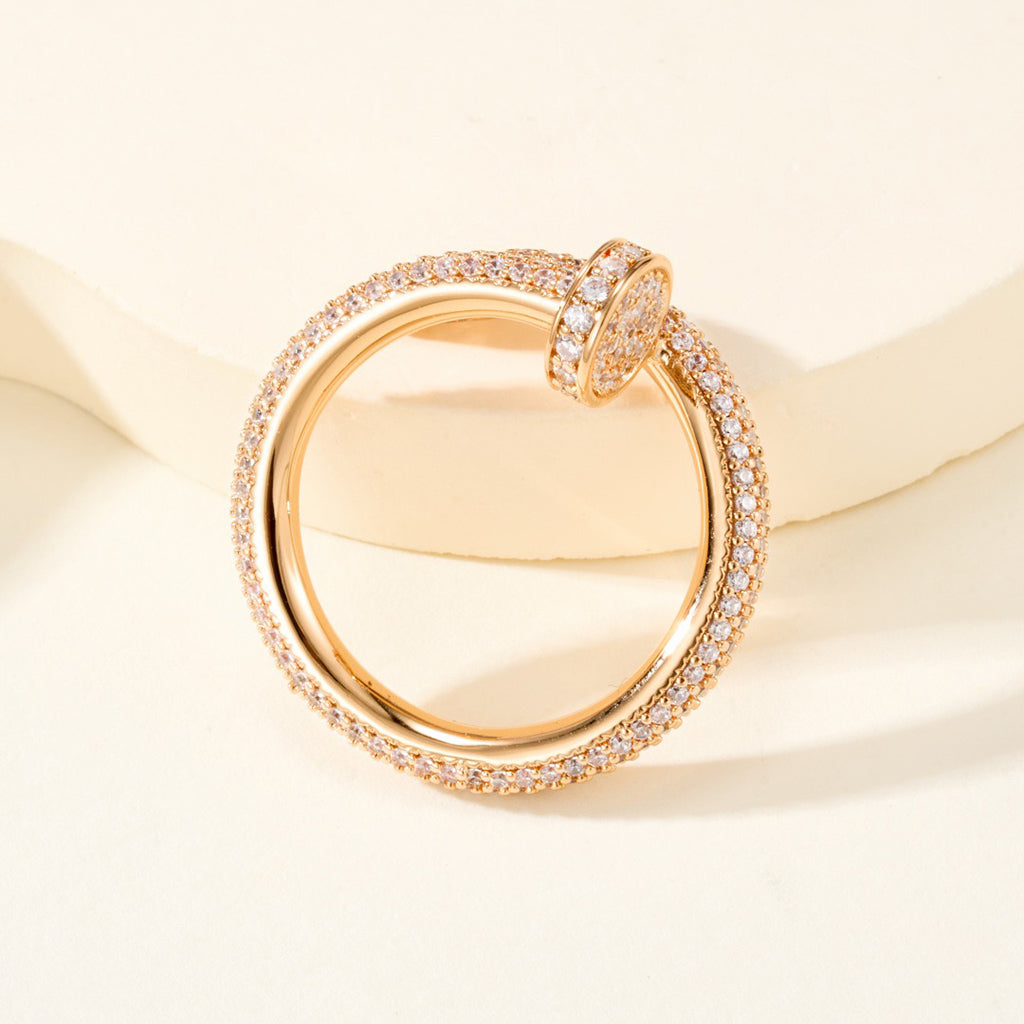 [Ornora Jewelry]JUSTE RING 2.6MM FULL DIAMOND