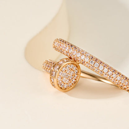 [Ornora Jewelry]JUSTE RING 2.6MM FULL DIAMOND