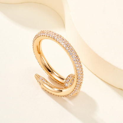 [Ornora Jewelry]JUSTE RING 2.6MM FULL DIAMOND