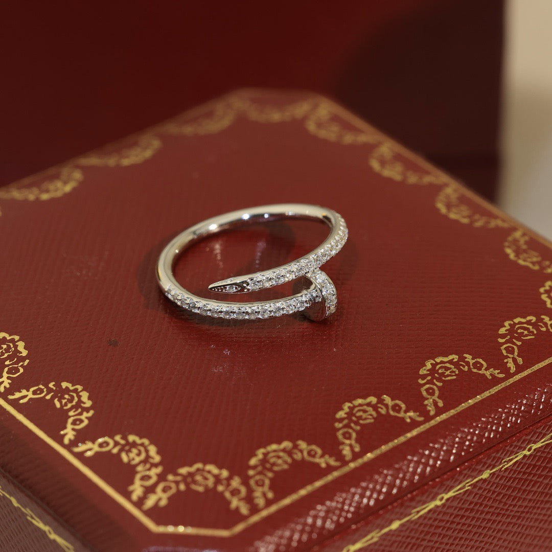 [Ornora Jewelry]JUSTE 1.8MM FULL DIAMOND RING