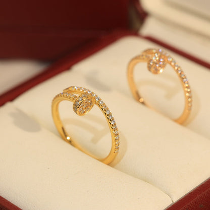 [Ornora Jewelry]JUSTE 1.8MM FULL DIAMOND RING