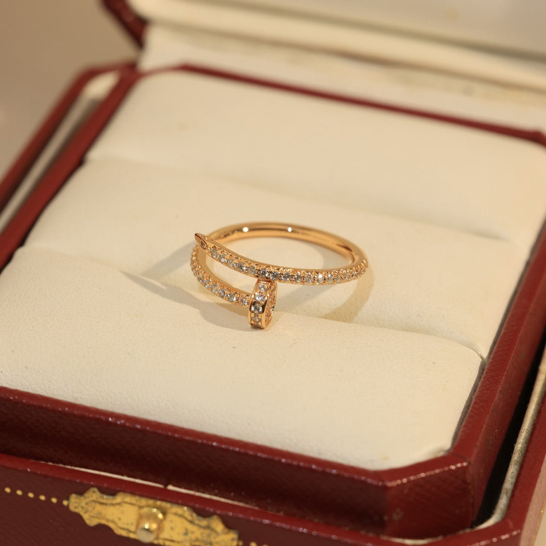 [Ornora Jewelry]JUSTE 1.8MM FULL DIAMOND RING