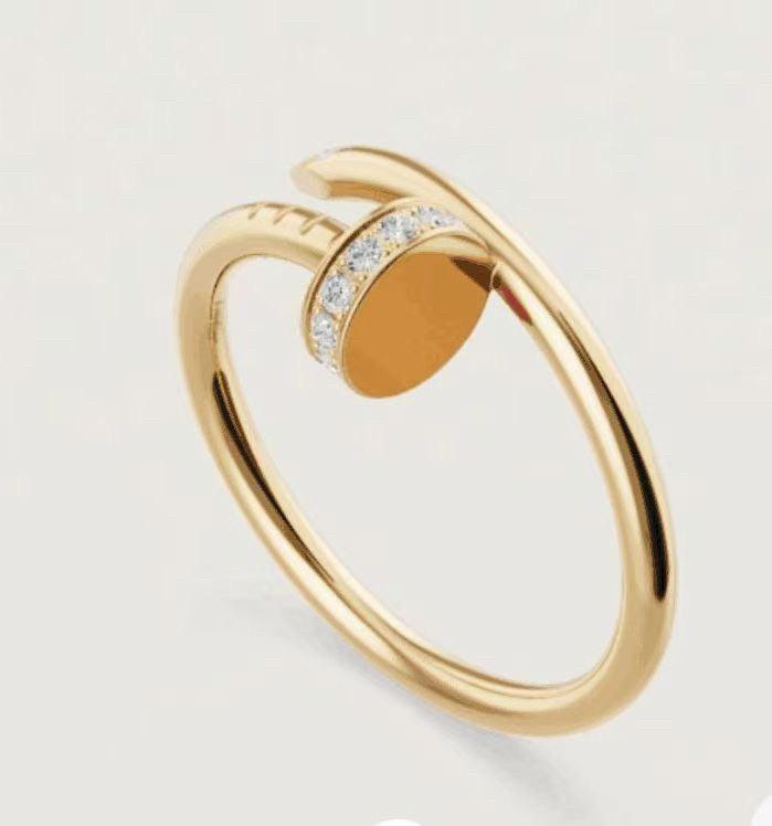 [Ornora Jewelry]JUSTE 1.8MM HALF DIAMOND RING