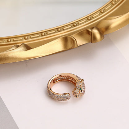 [Ornora Jewelry]PANTHERE FULL DIAMOND SMALL RING