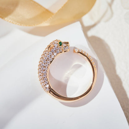 [Ornora Jewelry]PANTHERE FULL DIAMOND SMALL RING