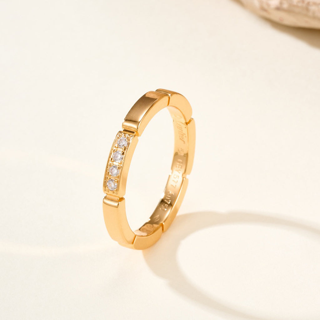 [Ornora Jewelry]MAILLON PANTHERE 4 DIAMOND RING