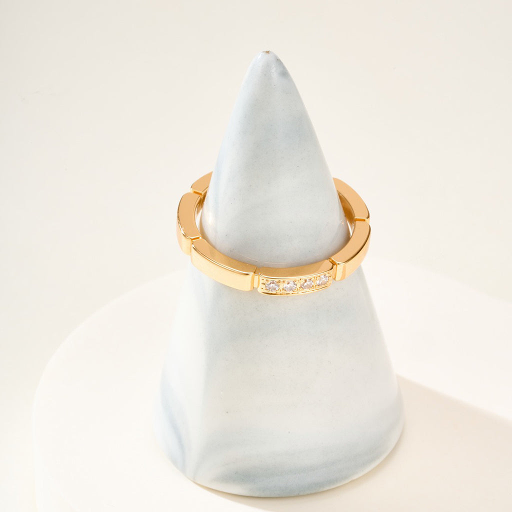[Ornora Jewelry]MAILLON PANTHERE 4 DIAMOND RING