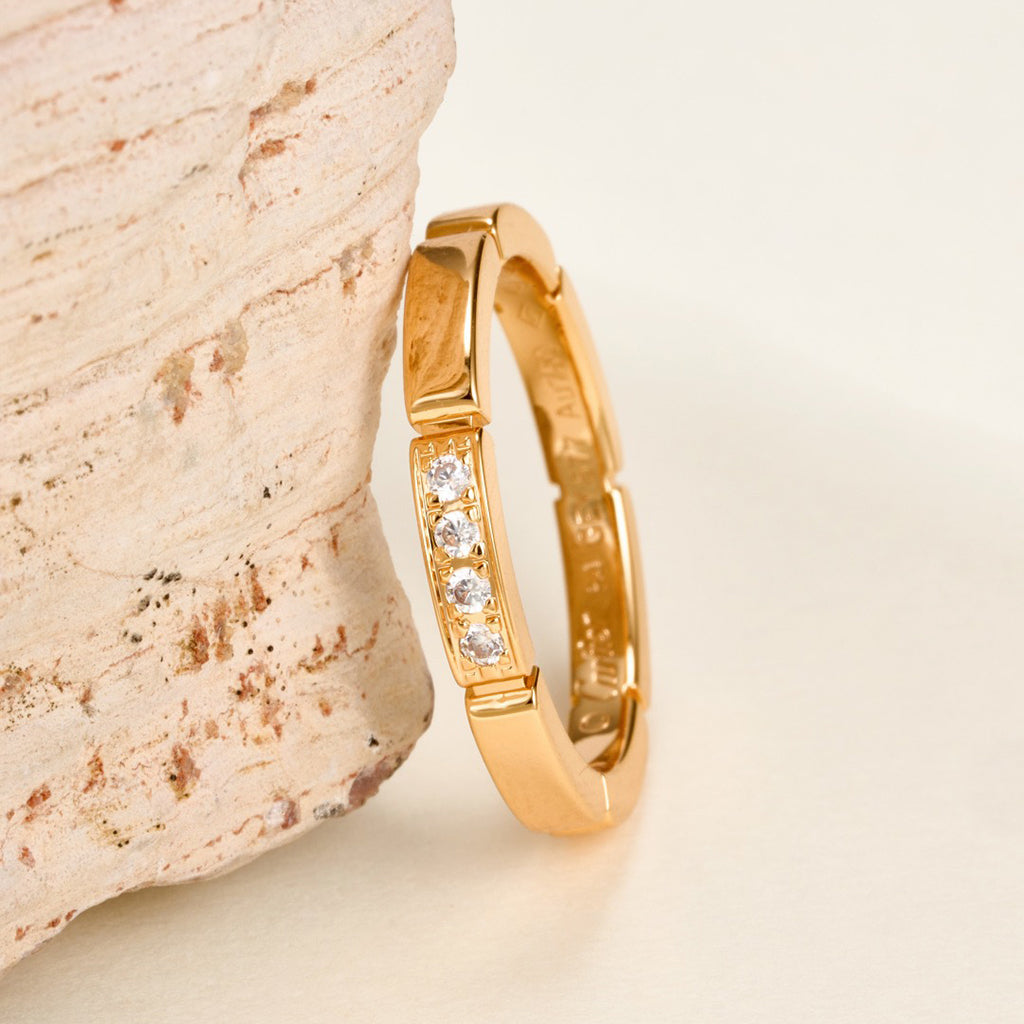 [Ornora Jewelry]MAILLON PANTHERE 4 DIAMOND RING