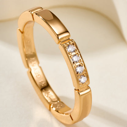[Ornora Jewelry]MAILLON PANTHERE 4 DIAMOND RING