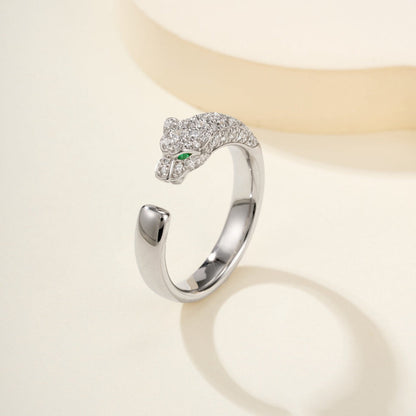 [Ornora Jewelry]PANTHERE HALF DIAMOND SMALL RING