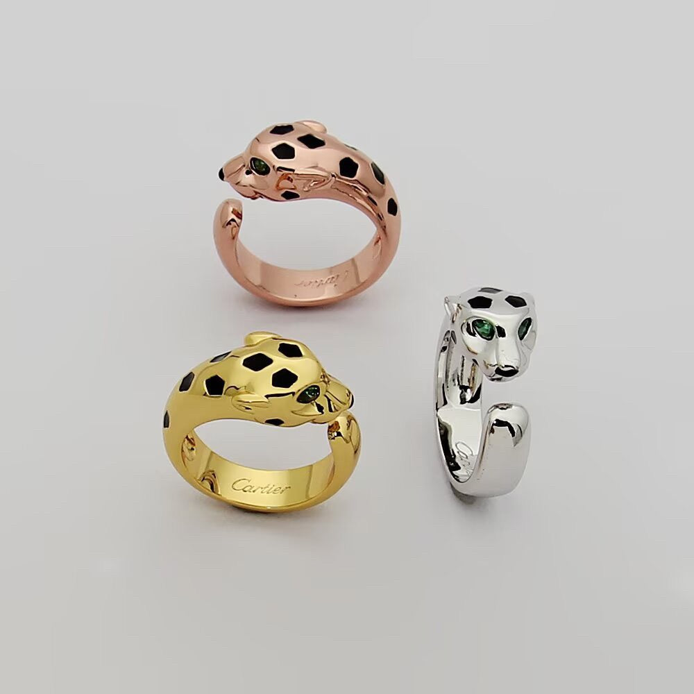 [Ornora Jewelry]PANTHERE SPOTTED MEDIUM RING