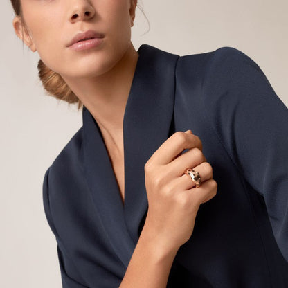 [Ornora Jewelry]PANTHERE SPOTTED MEDIUM RING