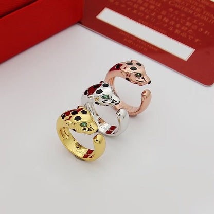 [Ornora Jewelry]PANTHERE SPOTTED MEDIUM RING