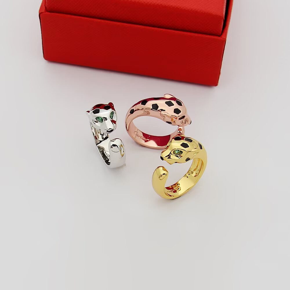 [Ornora Jewelry]PANTHERE SPOTTED MEDIUM RING