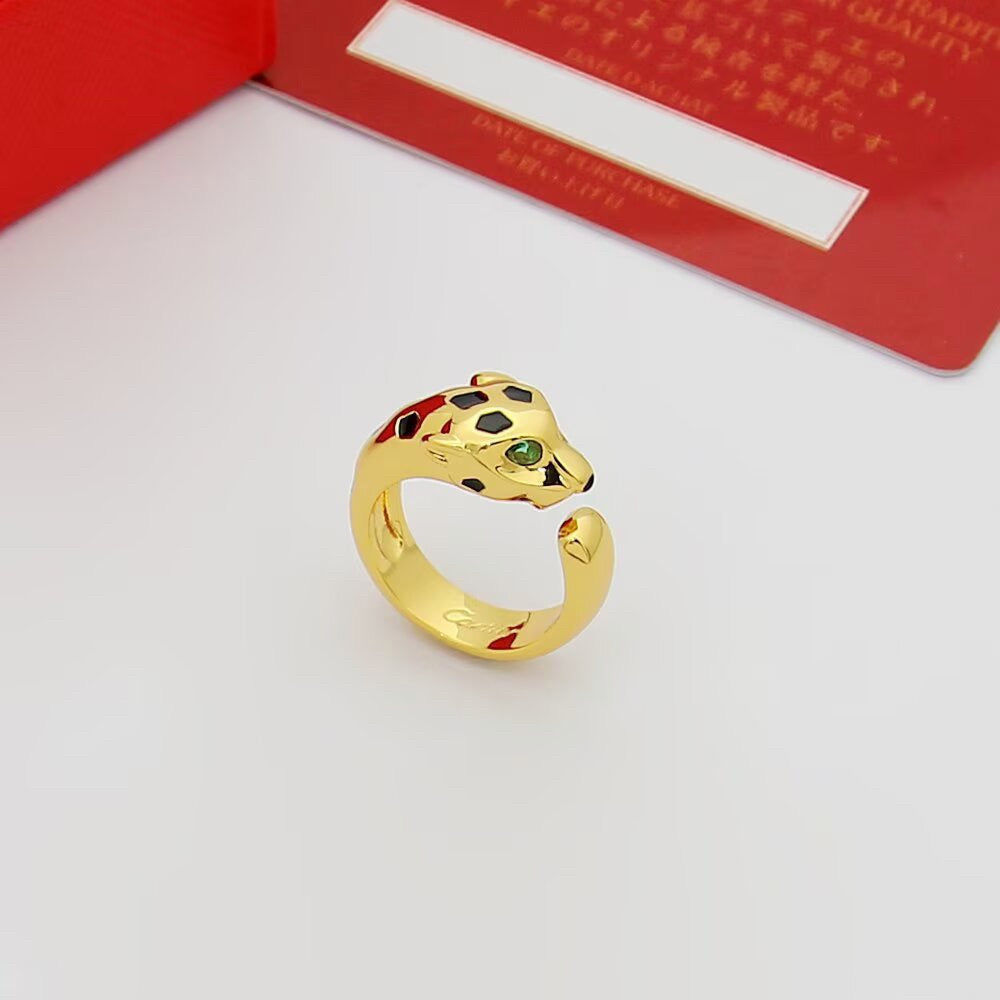 [Ornora Jewelry]PANTHERE SPOTTED MEDIUM RING