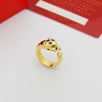 [Ornora Jewelry]PANTHERE SPOTTED MEDIUM RING