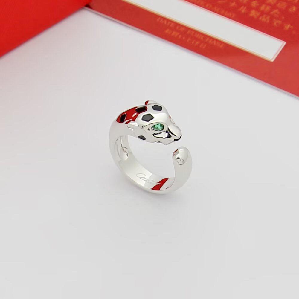 [Ornora Jewelry]PANTHERE SPOTTED MEDIUM RING