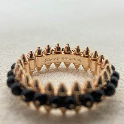 [Ornora Jewelry]CLASH 7.9MM AGATE CHALCEDONY RING