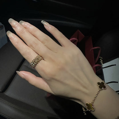 [Ornora Jewelry]CLASH 9.2MM DOUBLE ROW RING
