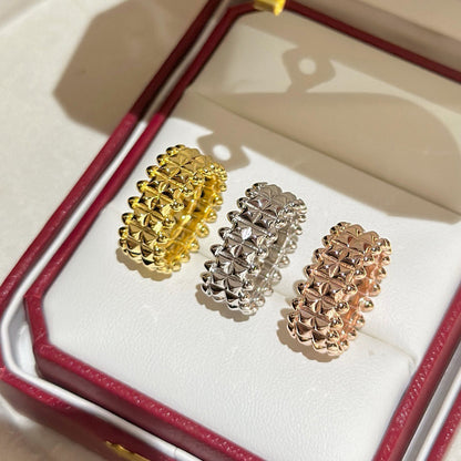 [Ornora Jewelry]CLASH 9.2MM DOUBLE ROW RING