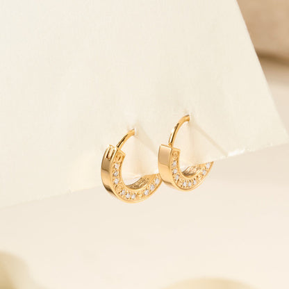 [Ornora Jewelry]LOVE DIAMOND EARRINGS