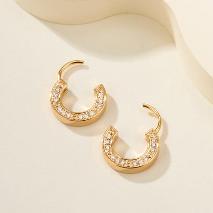 [Ornora Jewelry]LOVE DIAMOND EARRINGS