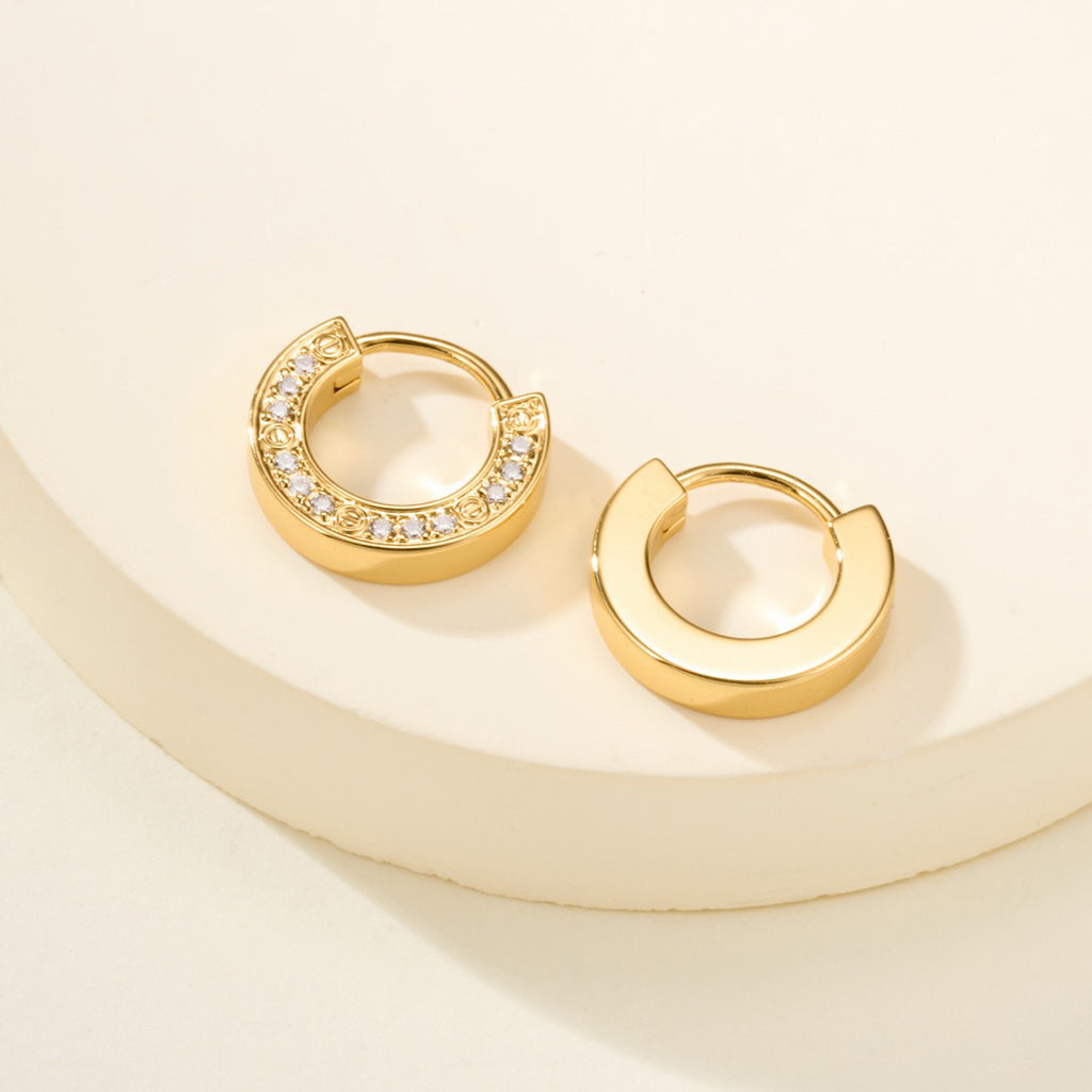 [Ornora Jewelry]LOVE DIAMOND EARRINGS